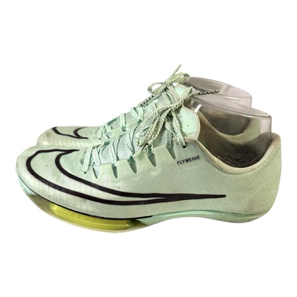 Nike Air Zoom women's Maxfly flyweave sneakers Mint green Track running Size 5.5 - Picture 2 of 13